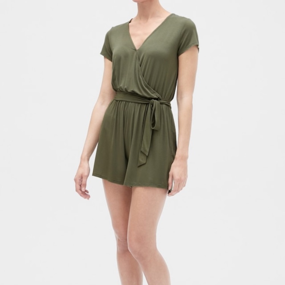 Front Tie Romper
